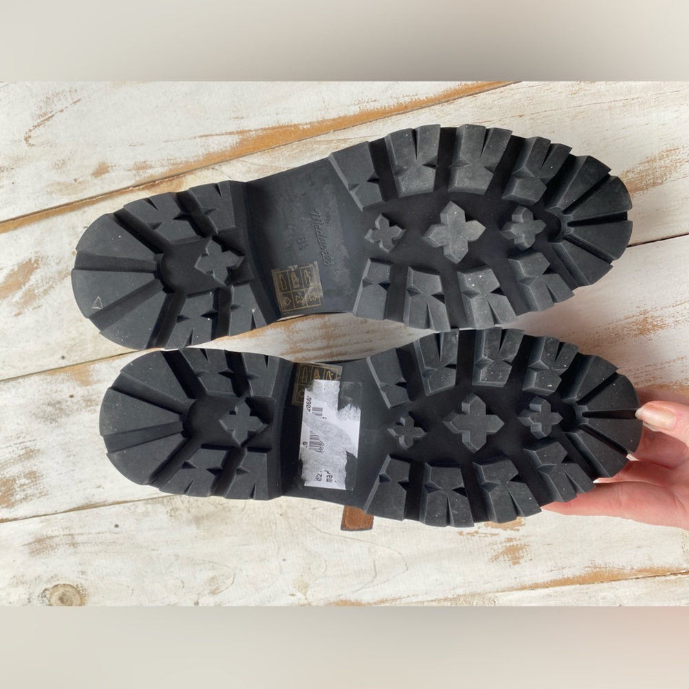Madewell Black Leather Mary Jane Loafers with Buckle - Picture 3 of 14